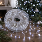 Гірлянда роса гілка 1500 LED 50 м біле світло бабіна — фото 1